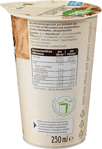 Kaffee, Caffé Latte, 230 ml