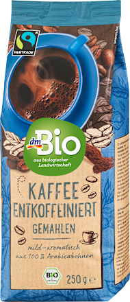 Kaffee entkoffeiniert gemahlen, 250 g