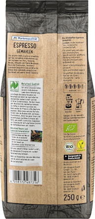 Koffie, espresso, gemalen, 250 g