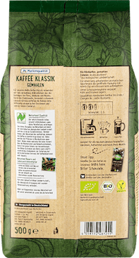 Klassieke gemalen koffie, 500 g