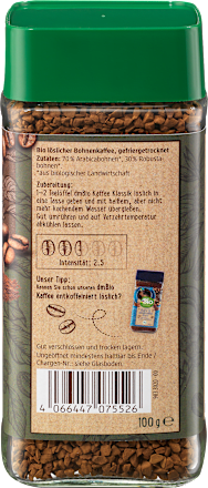Kaffee Klassik löslich, 100 g