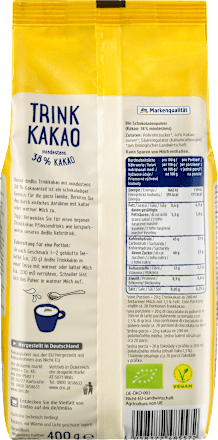 Kakaopulver, Trink-Schokolade, 400 g