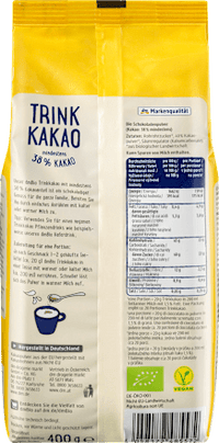 Kakaopulver, Trink-Schokolade, 400 g