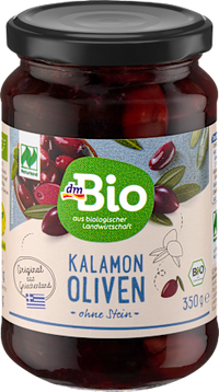 Kalamon Oliven ohne Stein, 180 g