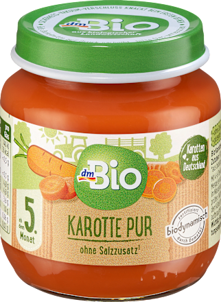 Karotte pur ab dem 5. Monat, 125 g