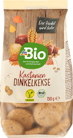 Kastanien Dinkelkekse, 150 g