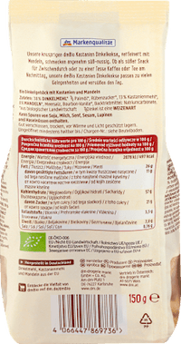 Kastanien Dinkelkekse, 150 g