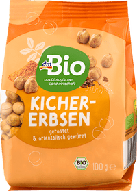 Kichererbsen mit Hummusgeschmack, 100 g