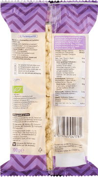 Kichererbsenwaffeln Zartbitter, 100 g