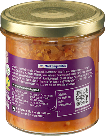 Kimchi, fermentiertes Gemüse, 240 g