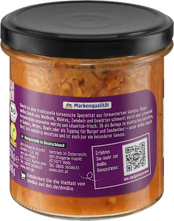 Kimchi, fermentiertes Gemüse, 240 g