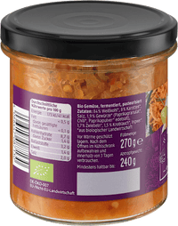 Kimchi, fermentiertes Gemüse, 240 g