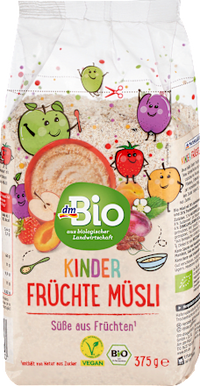 Kinder Früchte Müsli, 375 g