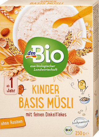 Kindermüsli Basis ab 1 Jahr, 250 g