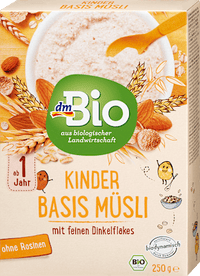Kindermüsli Basis ab 1 Jahr, 250 g