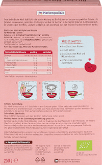 Kindermüsli Bircher mit Kirschen, ab 3 Jahren, 250 g