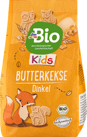 Kindersnack Butterkeks Dinkel ab 3 Jahren, 125 g