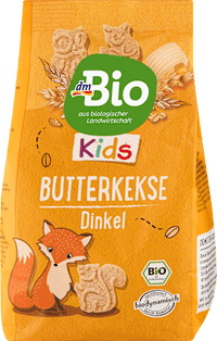 Kindersnack Butterkeks Dinkel ab 3 Jahren, 125 g