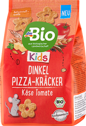Kindersnack Dinkel Pizza-Kräcker ab 3 Jahren, 80 g