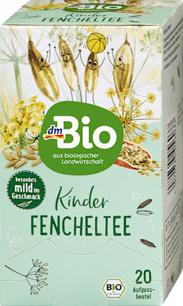 Kindertee, Fenchel (20 Beutel), ab 3 Jahren, 30 g