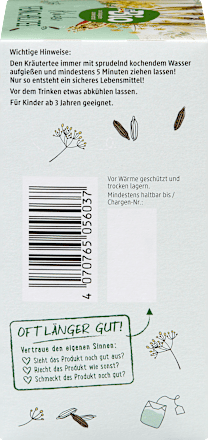 Kindertee, Fenchel (20 Beutel), ab 3 Jahren, 30 g