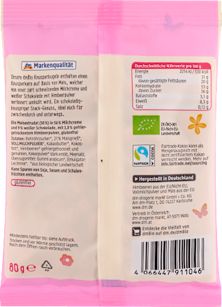 Knusperkugeln Himbeere, 80 g