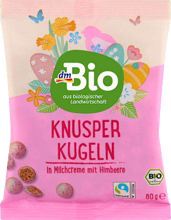 Knusperkugeln Himbeere, 80 g