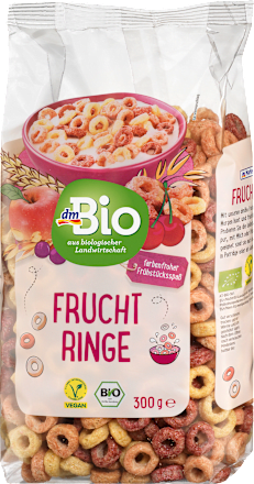 Knapperige muesli, fruitringen, 300 g