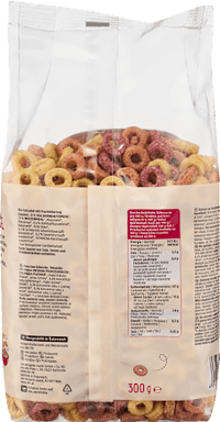 Knuspermüsli, Fruchtringe, 300 g