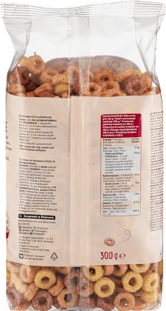 Knapperige muesli, fruitringen, 300 g