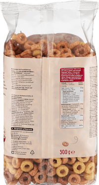 Knapperige muesli, fruitringen, 300 g