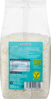 dmBio Kokos, geraspelt, 200 g