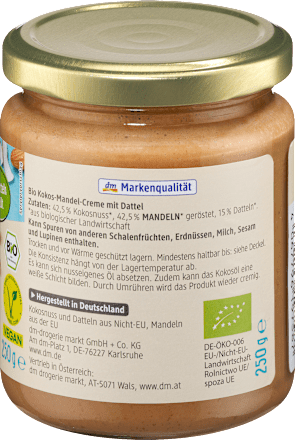 Kokos-amandelcrème, 250 g