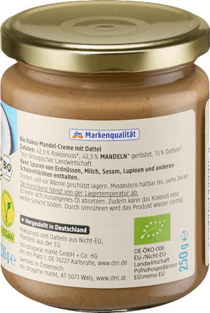 Kokos-Mandel Creme, 250 g
