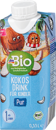 Kokosdrink Pur ab 1 Jahr, 330 ml