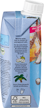 Kokosdrink Pur ab 1 Jahr, 330 ml