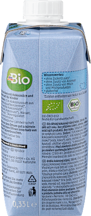 Kokosdrink Pur ab 1 Jahr, 330 ml