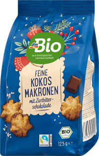 dmBio Kokosmakronen, 125 g