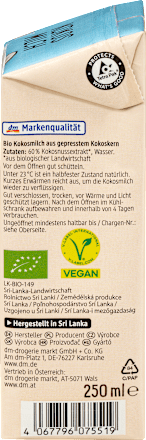Kokosmilch Tetrapack, 250 ml