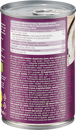 Kokosmilch Zitronengras, 400 ml
