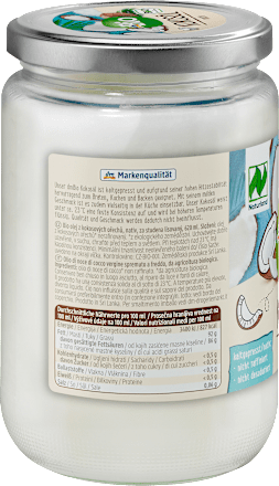 Kokosöl, nativ, 620 ml