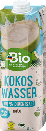 Kokoswasser, natur, 1 l