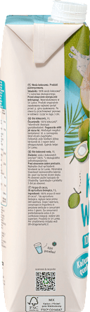 Kokoswater, natuurlijk, 1 l