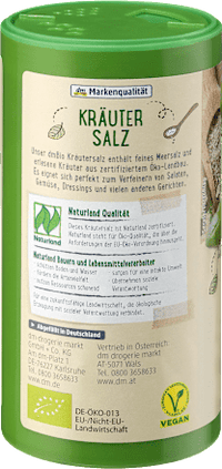 Kräutersalz, ohne Jod, 200 g