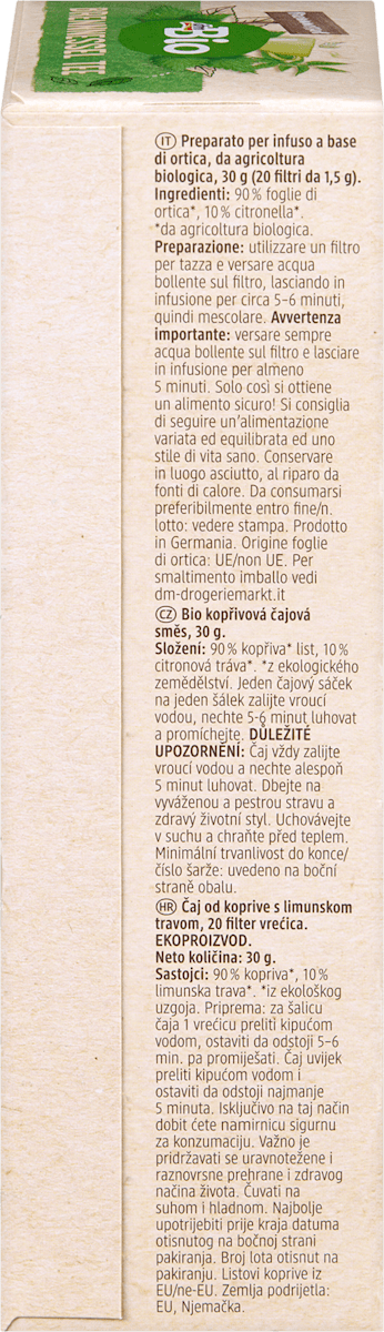 Kräutertee Brennnessel (20 Beutel), 30 g