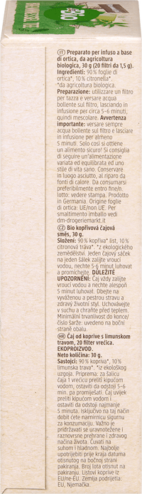 Kräutertee Brennnessel (20 Beutel), 30 g
