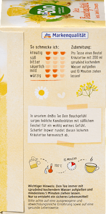 Kruidenthee "Your Gut Feeling" met venkel, kamille en citroengras (20 theezakjes), 36 g