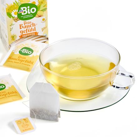 Kruidenthee "Your Gut Feeling" met venkel, kamille en citroengras (20 theezakjes), 36 g