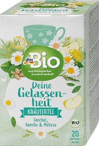 Kruidenthee "Your Serenity" met venkel, kamille en citroenmelisse (20 theezakjes), 40 g