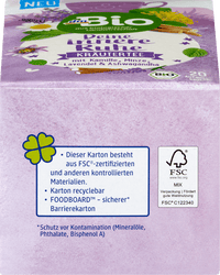 dmBio Infusion aux plantes, ta sérénité intérieure avec camomille, menthe, lavande & ashwagandha (20 sachets), 36 g